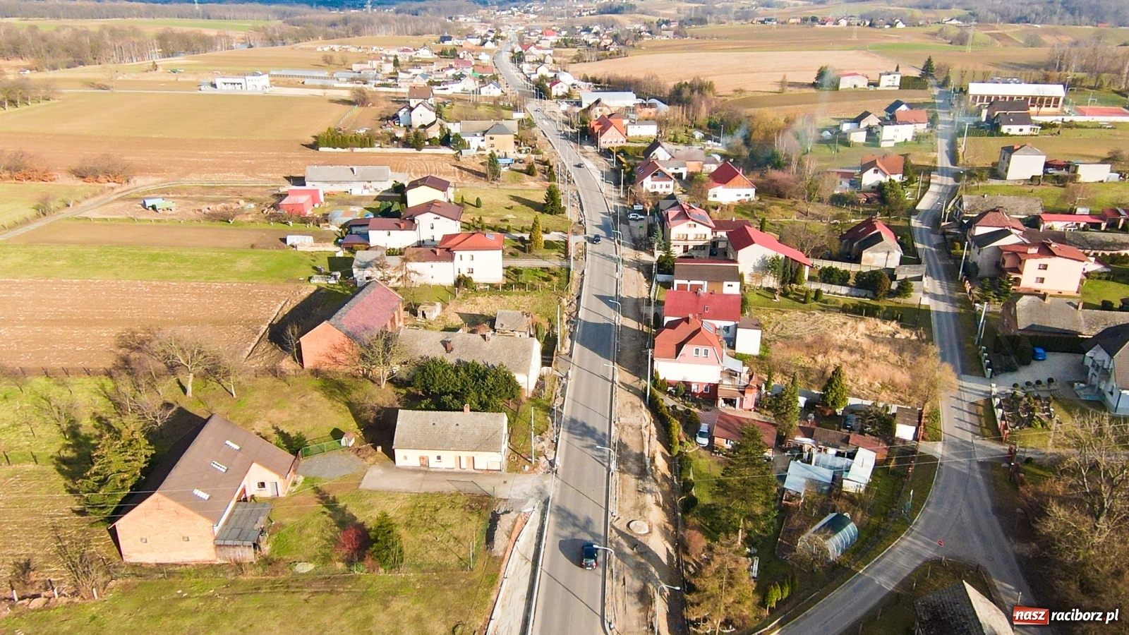Zdjęcie w galerii na portalu naszraciborz.pl: Raport z przebudowy DW 935 Racibórz-Kornowac-Rzuchów [FOTO] wiadomości z regionu