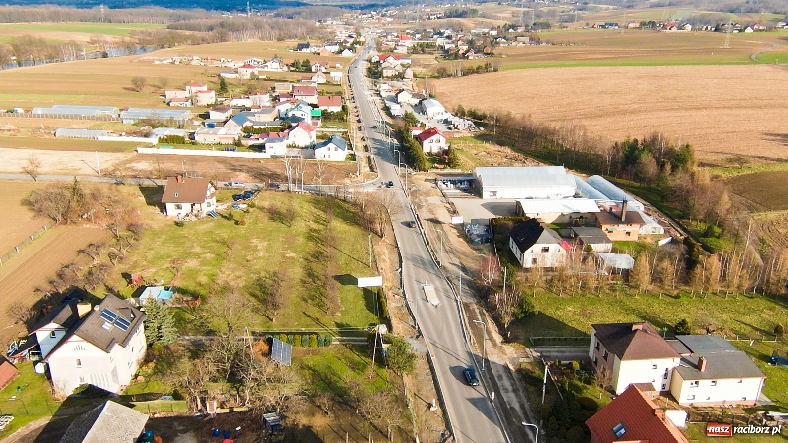 Zdjęcie w galerii na portalu naszraciborz.pl: Raport z przebudowy DW 935 Racibórz-Kornowac-Rzuchów [FOTO] wiadomości z regionu