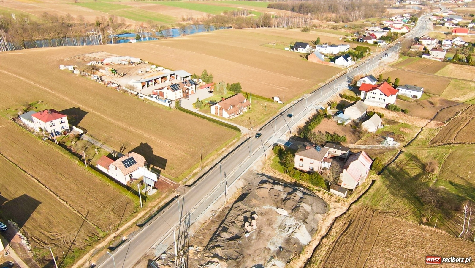 Zdjęcie w galerii na portalu naszraciborz.pl: Raport z przebudowy DW 935 Racibórz-Kornowac-Rzuchów [FOTO] wiadomości z regionu