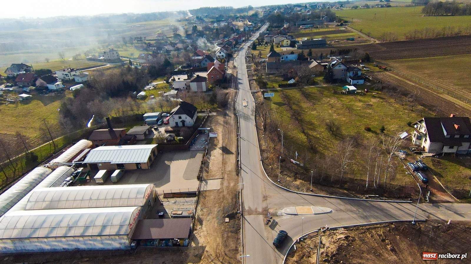 Zdjęcie w galerii na portalu naszraciborz.pl: Raport z przebudowy DW 935 Racibórz-Kornowac-Rzuchów [FOTO] wiadomości z regionu