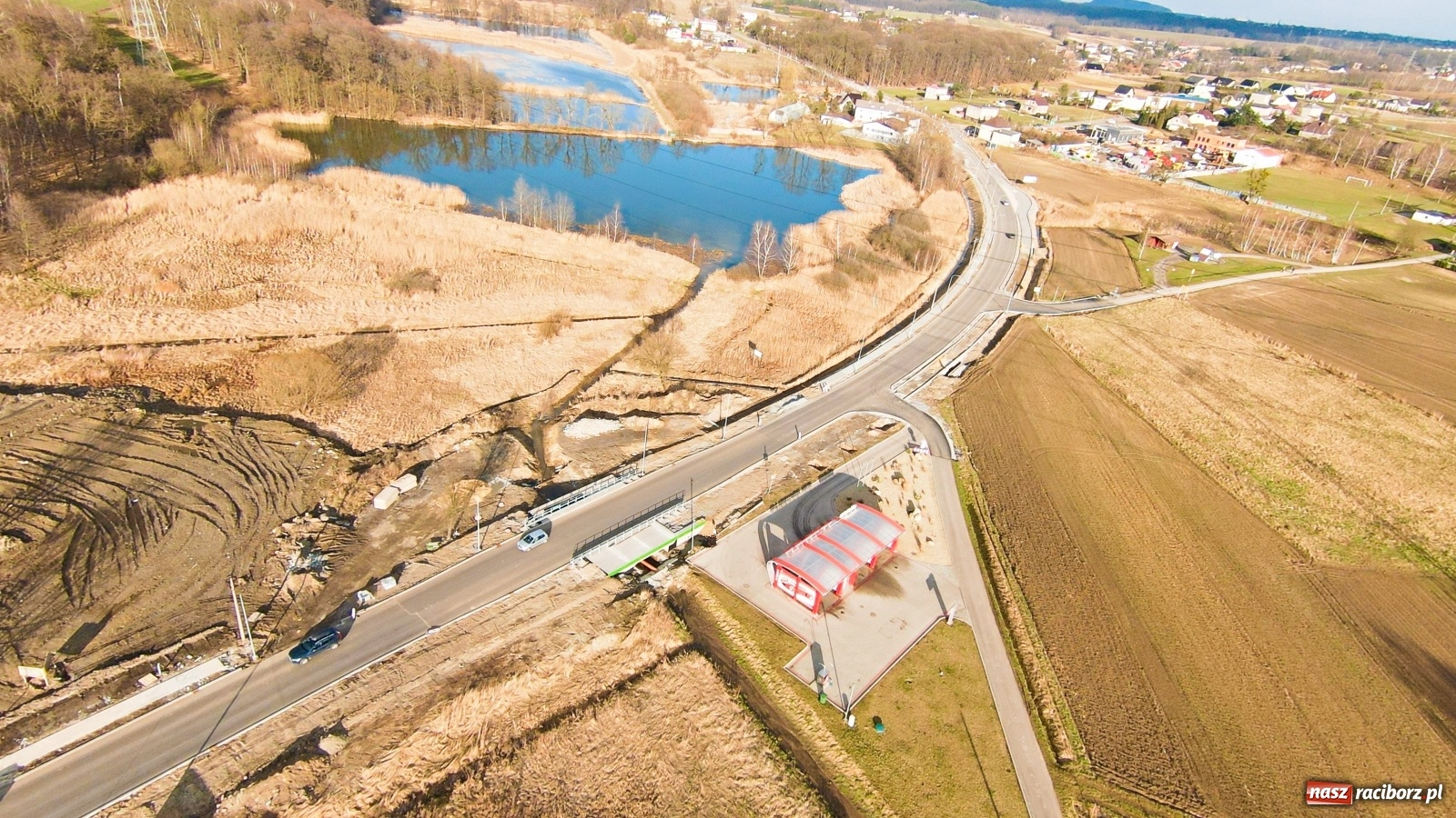 Zdjęcie w galerii na portalu naszraciborz.pl: Raport z przebudowy DW 935 Racibórz-Kornowac-Rzuchów [FOTO] wiadomości z regionu