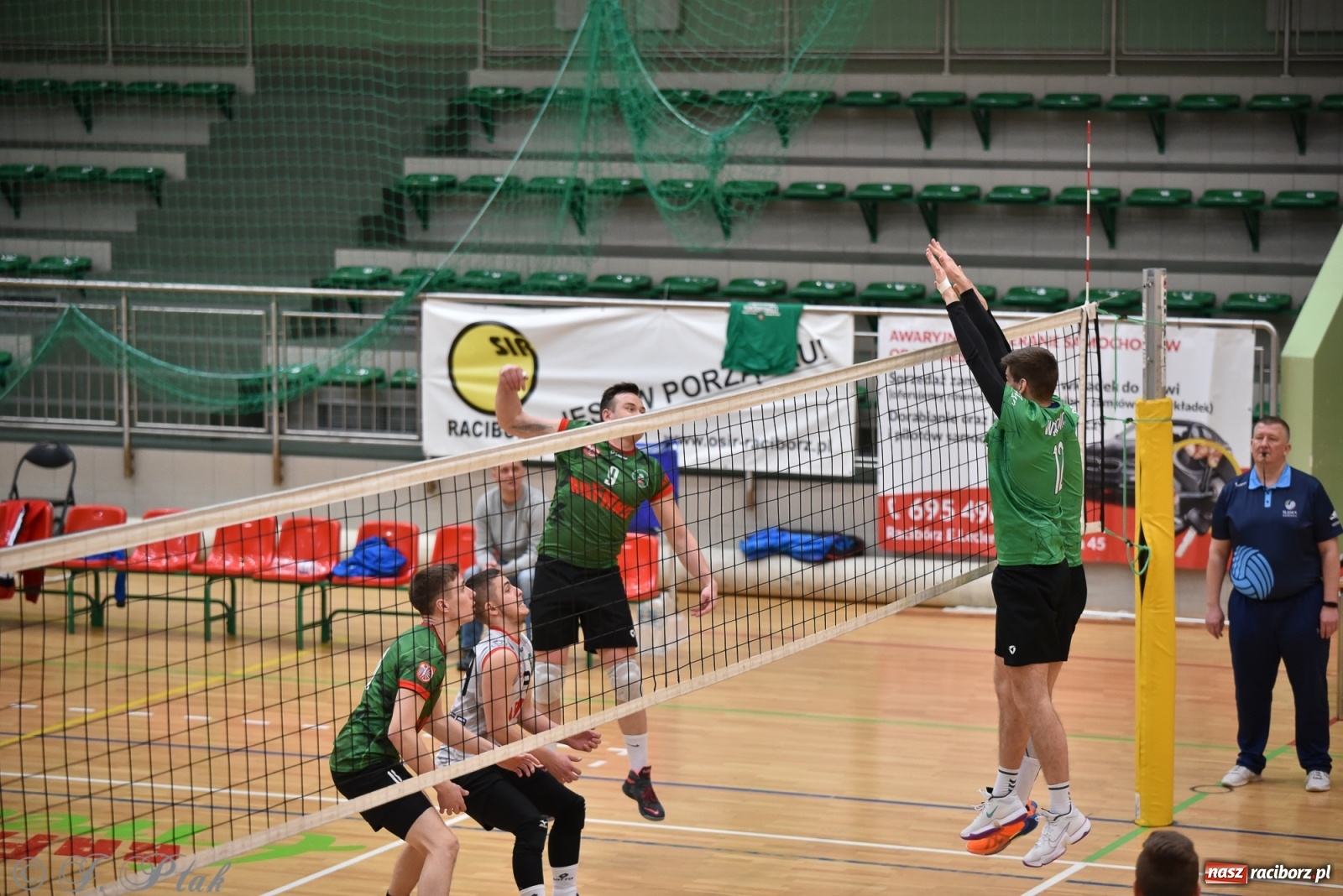 Zdjęcie w galerii na portalu naszraciborz.pl: Siatkówka. Mógł być spacerek, a było pod górkę [FOTO] wiadomości z regionu