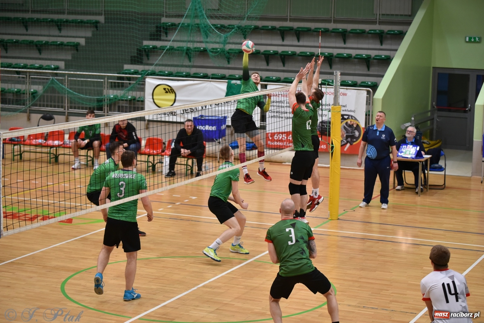 Zdjęcie w galerii na portalu naszraciborz.pl: Siatkówka. Mógł być spacerek, a było pod górkę [FOTO] wiadomości z regionu