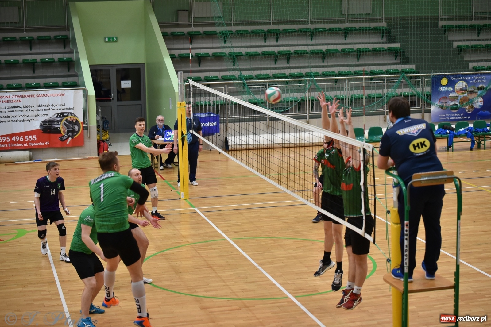Zdjęcie w galerii na portalu naszraciborz.pl: Siatkówka. Mógł być spacerek, a było pod górkę [FOTO] wiadomości z regionu