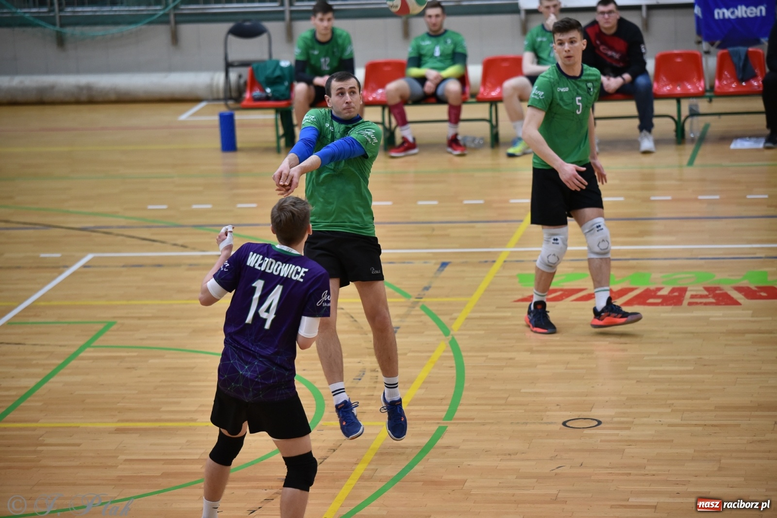 Zdjęcie w galerii na portalu naszraciborz.pl: Siatkówka. Mógł być spacerek, a było pod górkę [FOTO] wiadomości z regionu