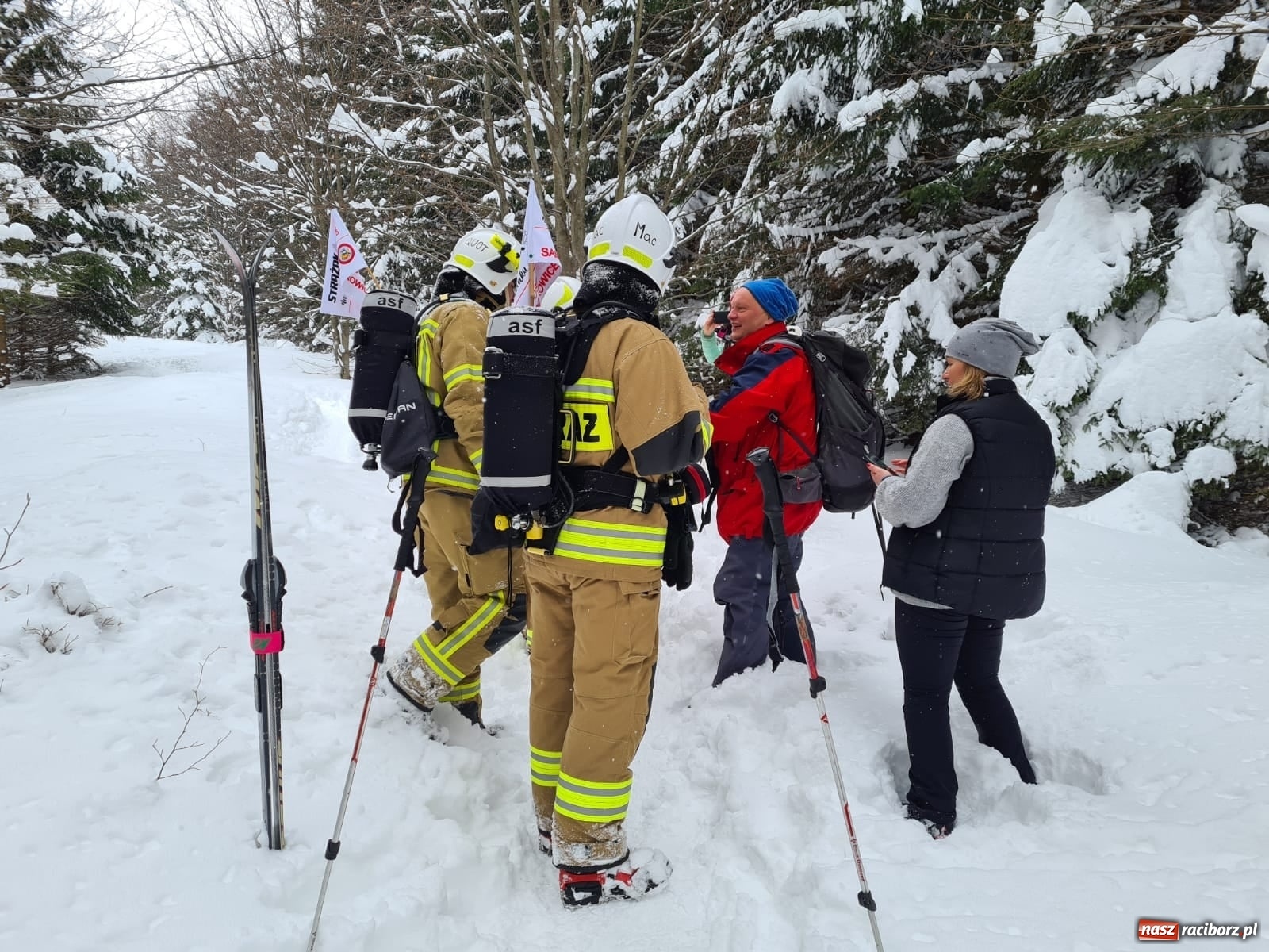 Zdjęcie w galerii na portalu naszraciborz.pl: Strażacy z Samborowic walczą nie tylko z pożarami wiadomości z regionu