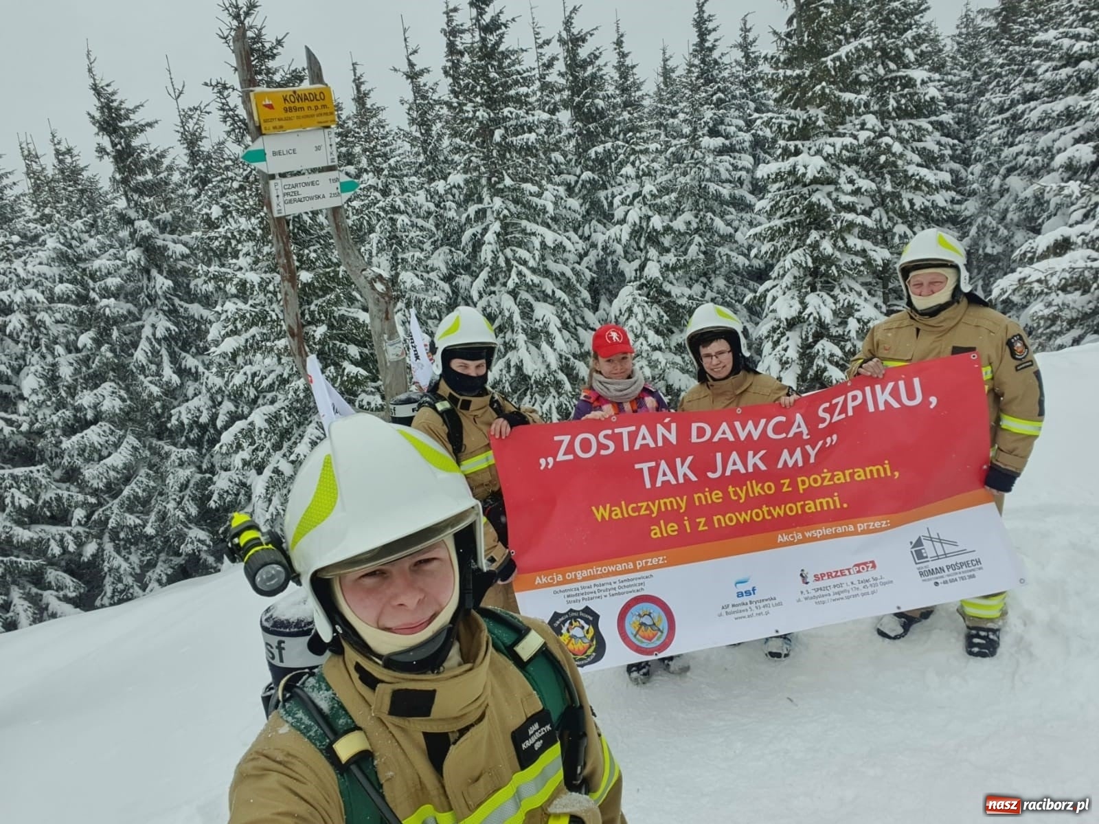 Zdjęcie w galerii na portalu naszraciborz.pl: Strażacy z Samborowic walczą nie tylko z pożarami wiadomości z regionu
