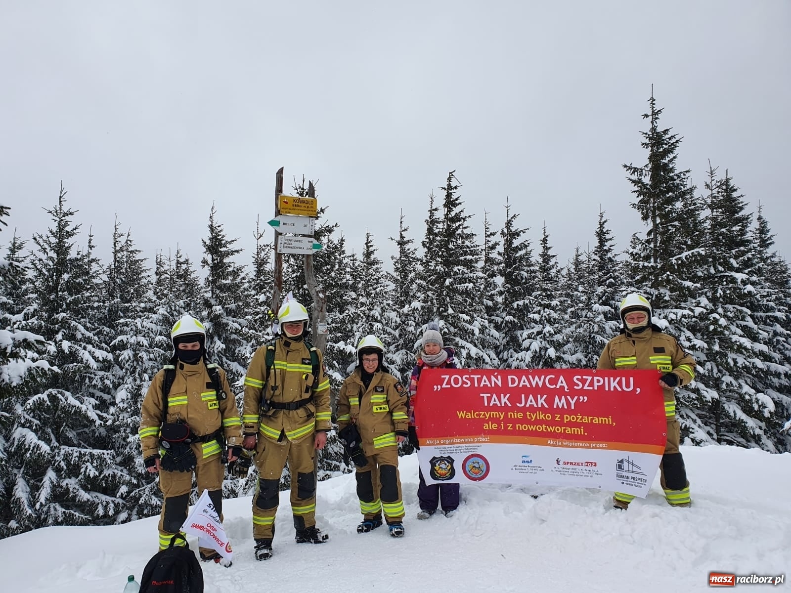 Zdjęcie w galerii na portalu naszraciborz.pl: Strażacy z Samborowic walczą nie tylko z pożarami wiadomości z regionu