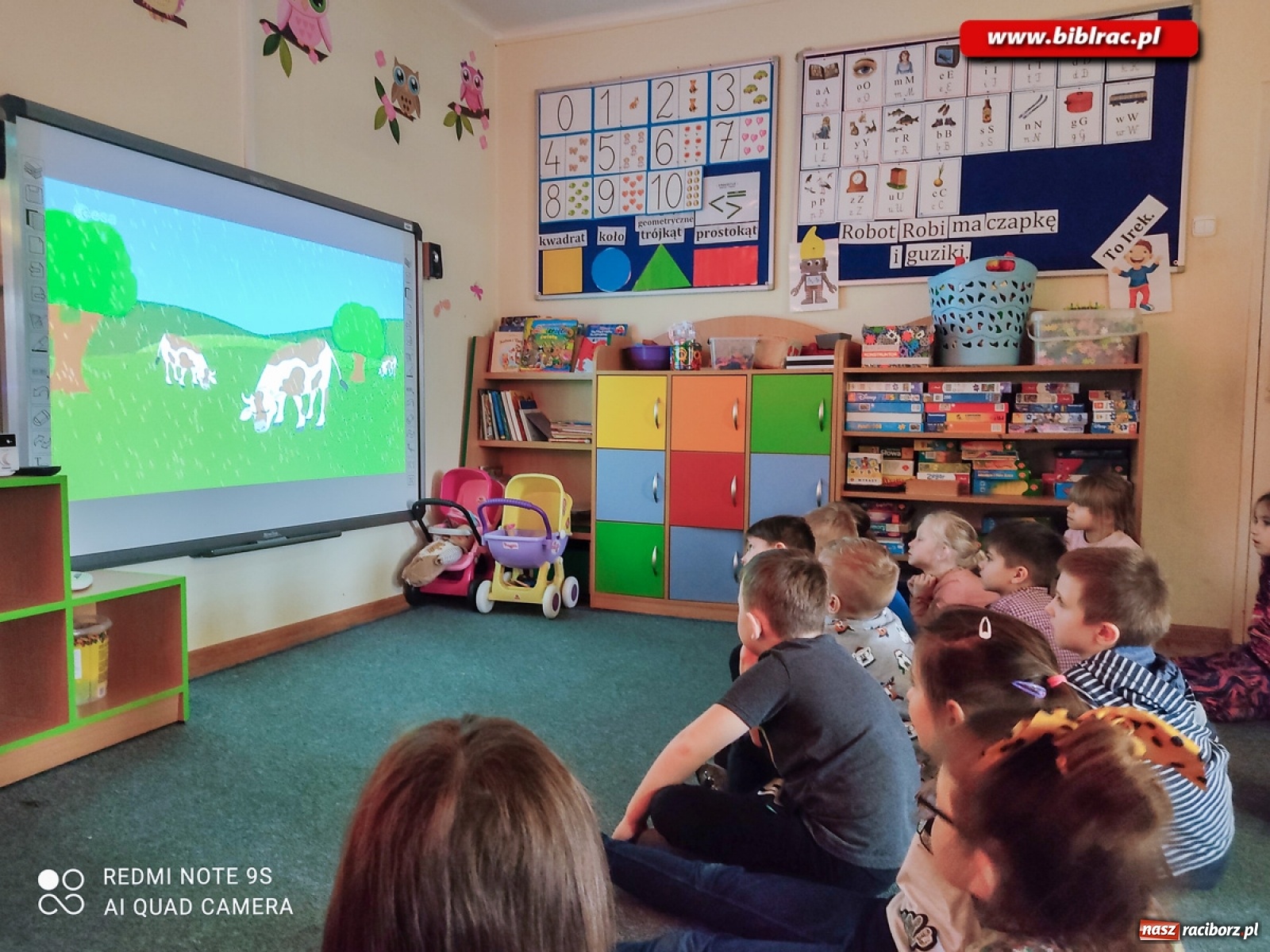 Zdjęcie w galerii na portalu naszraciborz.pl: Dzień Wody w bibliotece w Markowicach wiadomości z regionu