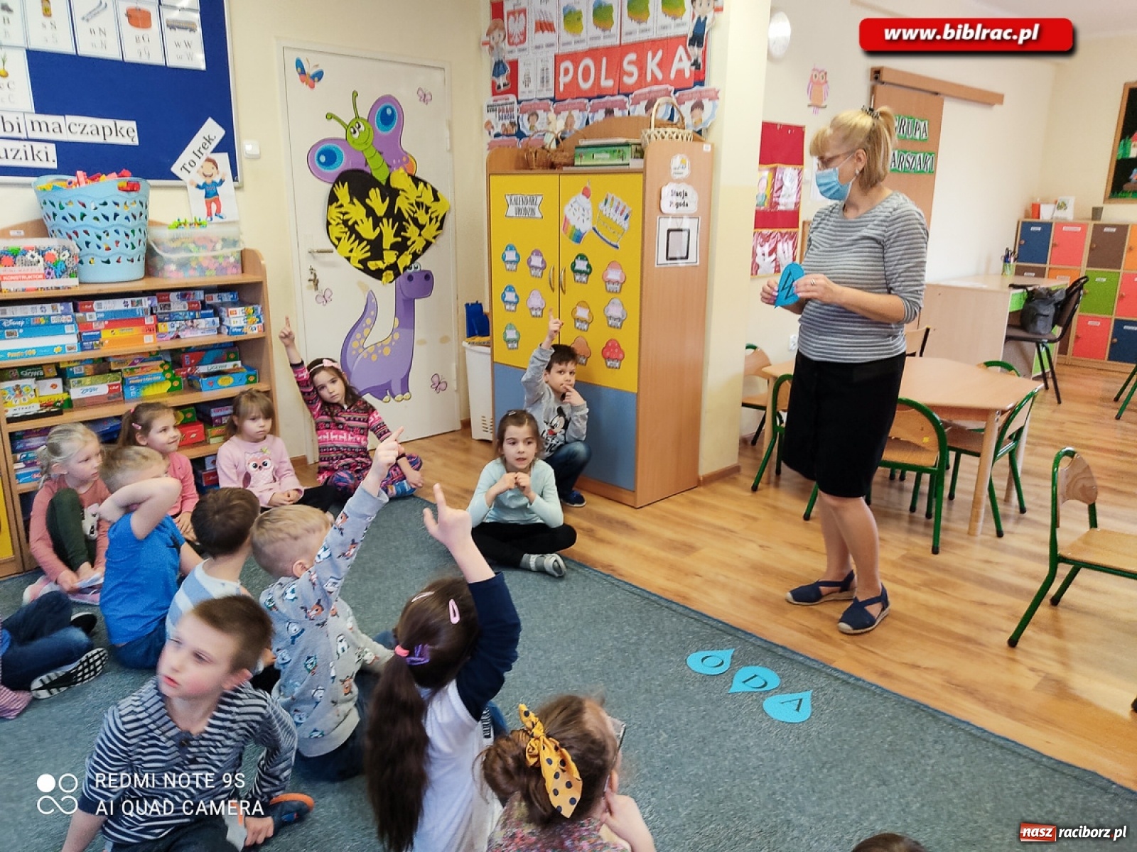 Zdjęcie w galerii na portalu naszraciborz.pl: Dzień Wody w bibliotece w Markowicach wiadomości z regionu