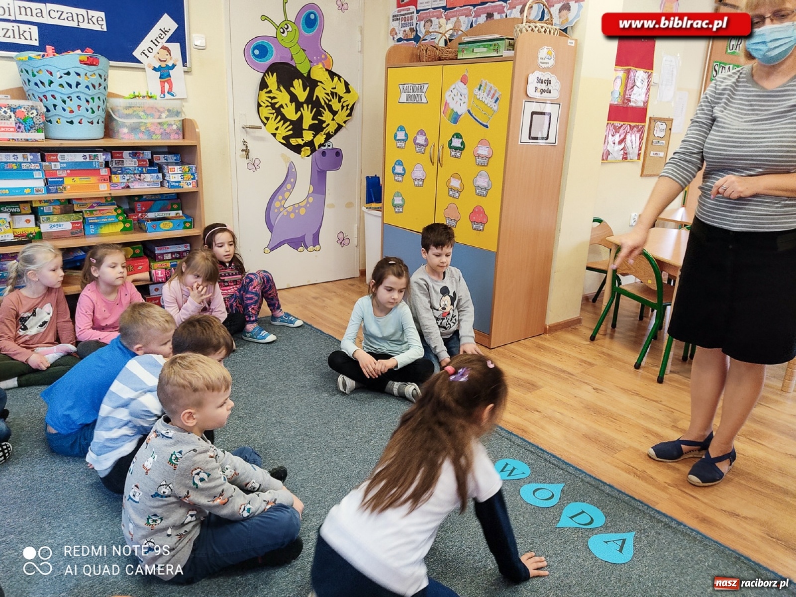 Zdjęcie w galerii na portalu naszraciborz.pl: Dzień Wody w bibliotece w Markowicach wiadomości z regionu