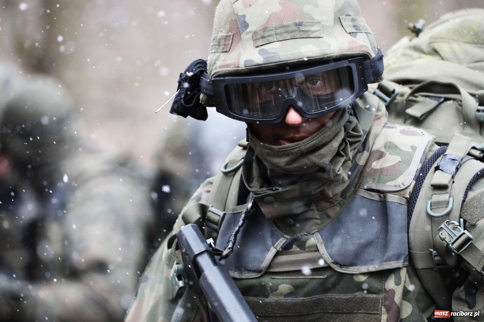 Zdjęcie w galerii na portalu naszraciborz.pl: Żołnierze 13 ŚBOT podnoszą poziom wyszkolenia wiadomości z regionu