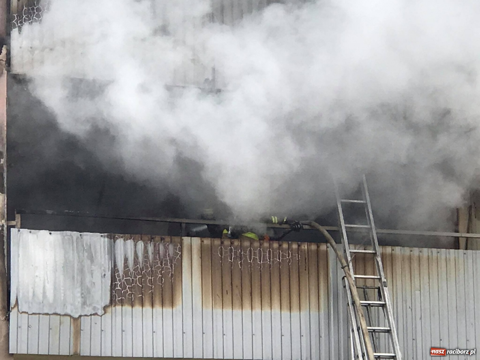 Zdjęcie w galerii na portalu naszraciborz.pl: Pożar mieszkania w bloku przy Słowackiego. Lokator nie żyje [FOTO i WIDEO] wiadomości z regionu