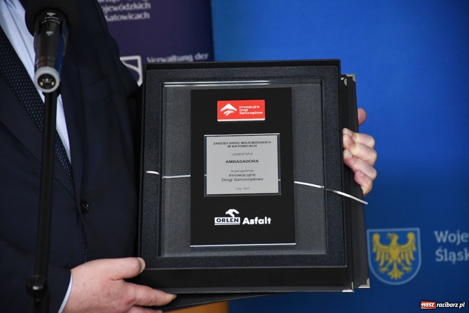 Zdjęcie w galerii na portalu naszraciborz.pl: ZDW pierwszym Ambasadorem programu Innowacyjne Drogi Samorządowe wiadomości z regionu