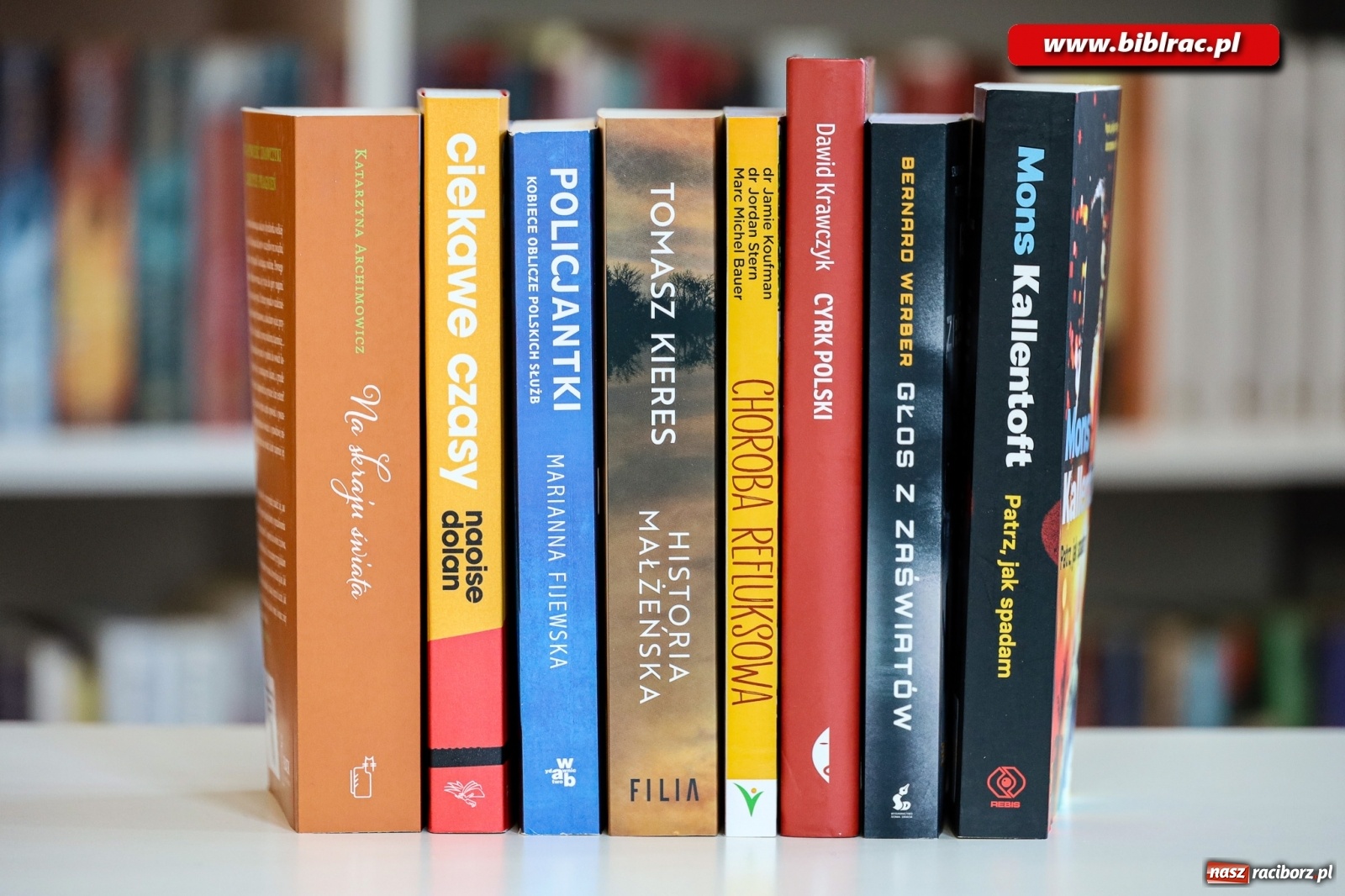 Zdjęcie w galerii na portalu naszraciborz.pl: Biblioteka poleca najnowsze książki wiadomości z regionu