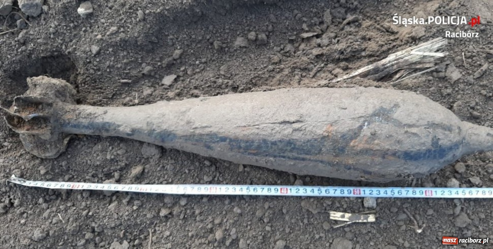 Zdjęcie w galerii na portalu naszraciborz.pl: Niebezpieczne znaleziska w Ponięcicach i Nędzy wiadomości z regionu
