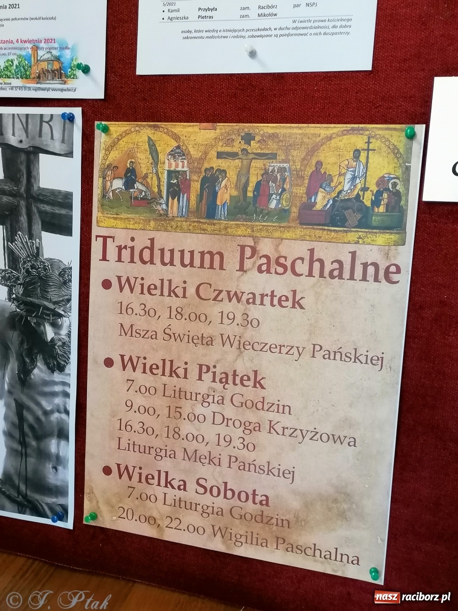 Zdjęcie w galerii na portalu naszraciborz.pl: Wielki Czwartek w kościele NSPJ [FOTO] wiadomości z regionu