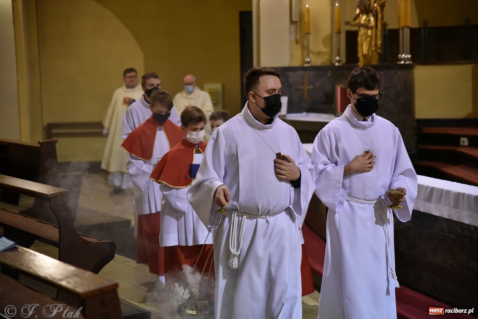 Zdjęcie w galerii na portalu naszraciborz.pl: Wielki Czwartek w kościele NSPJ [FOTO] wiadomości z regionu
