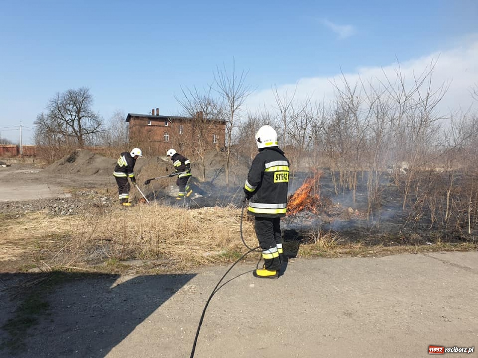 Zdjęcie w galerii na portalu naszraciborz.pl: Czwartkowa seria pożarów w powiecie wiadomości z regionu