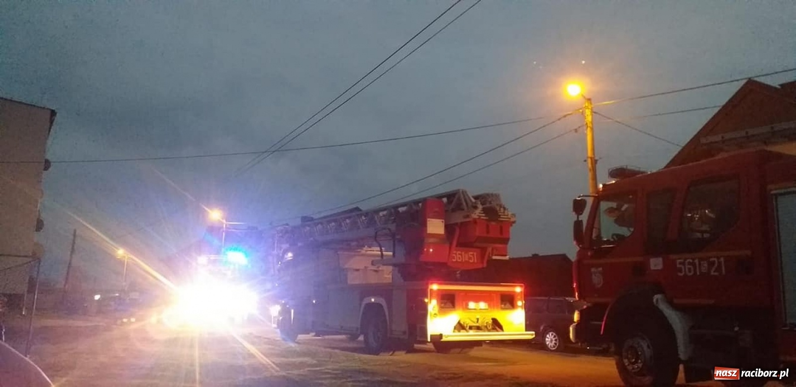 Zdjęcie w galerii na portalu naszraciborz.pl: Czwartkowa seria pożarów w powiecie wiadomości z regionu