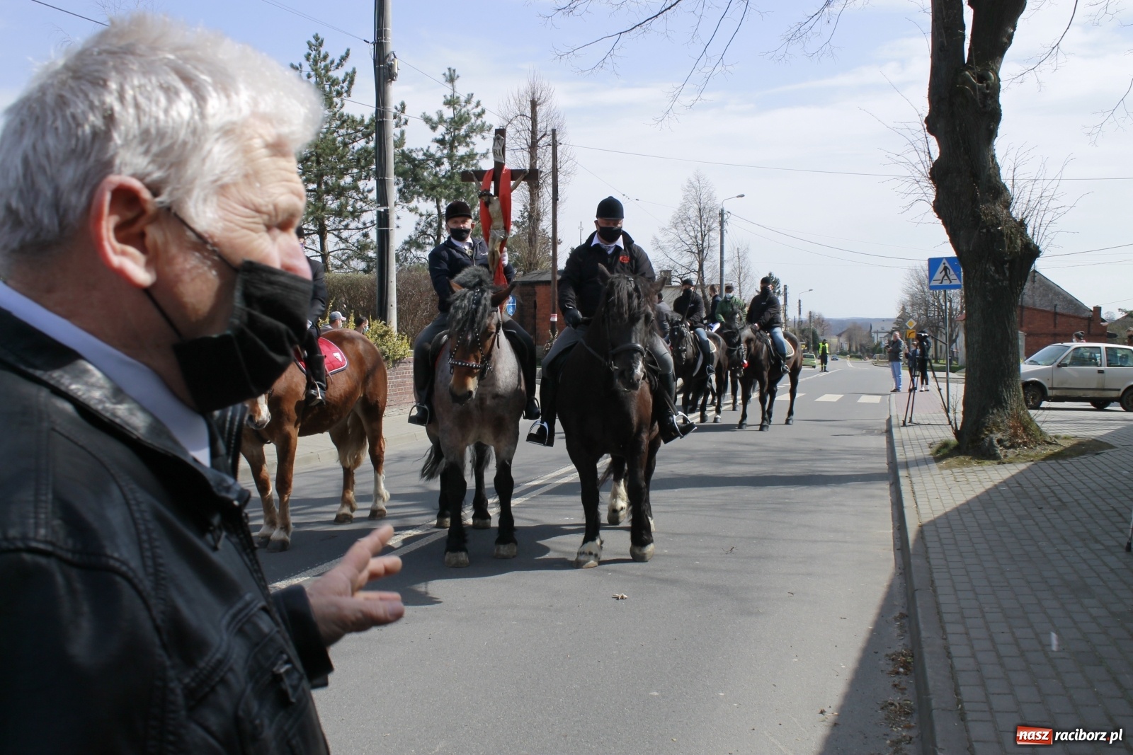 Zdjęcie w galerii na portalu naszraciborz.pl: Procesja wielkanocna w Bieńkowicach [FOTO i WIDEO] wiadomości z regionu