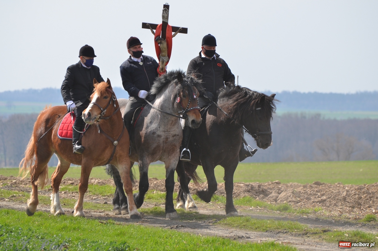 Zdjęcie w galerii na portalu naszraciborz.pl: Wielkanocne procesje konne w obiektywie [FOTO] wiadomości z regionu