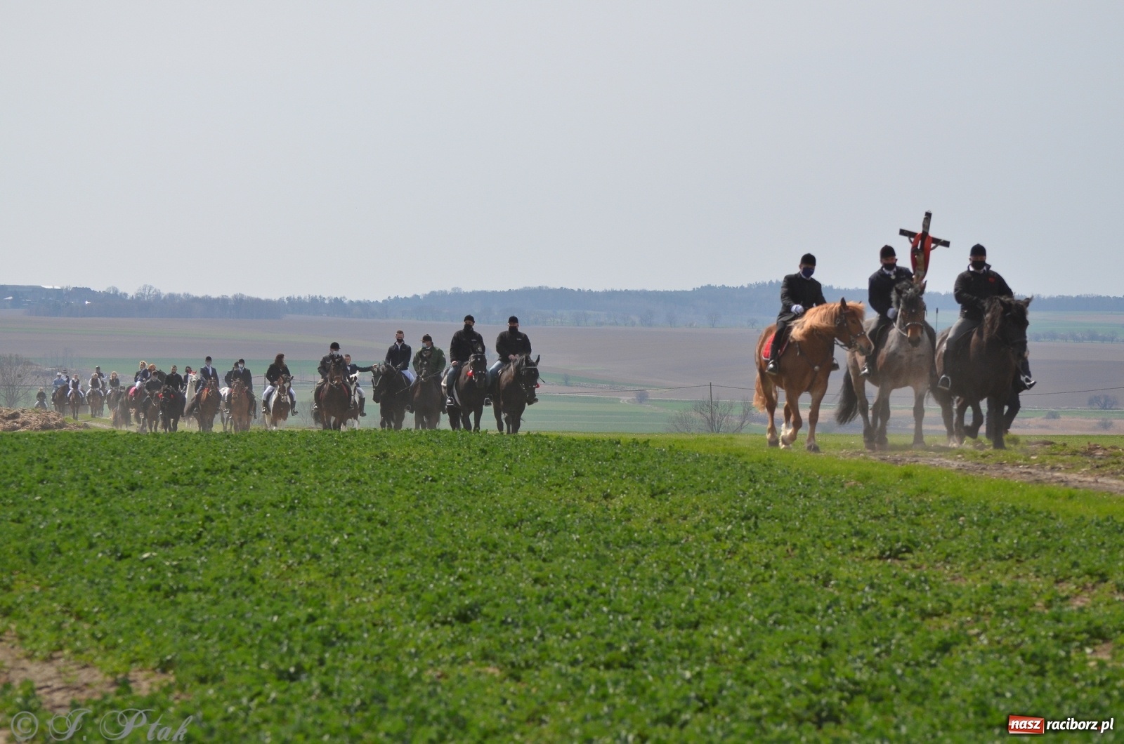 Zdjęcie w galerii na portalu naszraciborz.pl: Wielkanocne procesje konne w obiektywie [FOTO] wiadomości z regionu