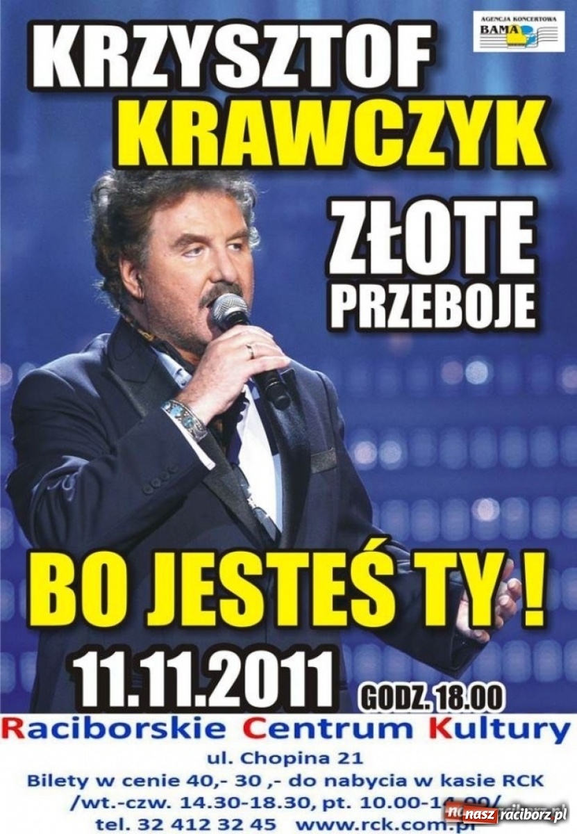 Zdjęcie w galerii na portalu naszraciborz.pl: Raciborskie koncerty Krzysztofa Krawczyka [FOTO i WIDEO] wiadomości z regionu