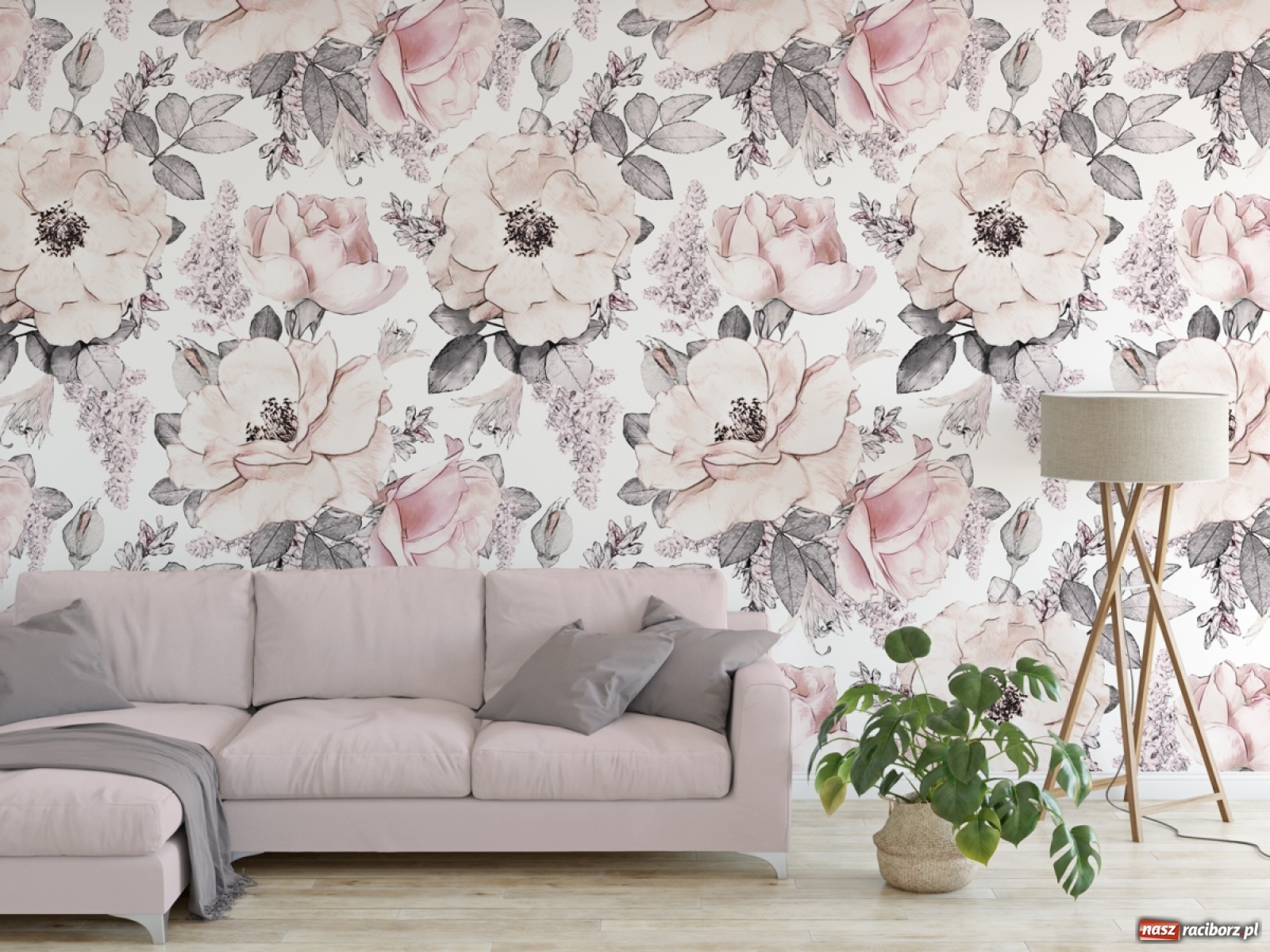 Zdjęcie w galerii na portalu naszraciborz.pl: Tapety, naklejki i plakaty, czyli pomysły na remont! wiadomości z regionu