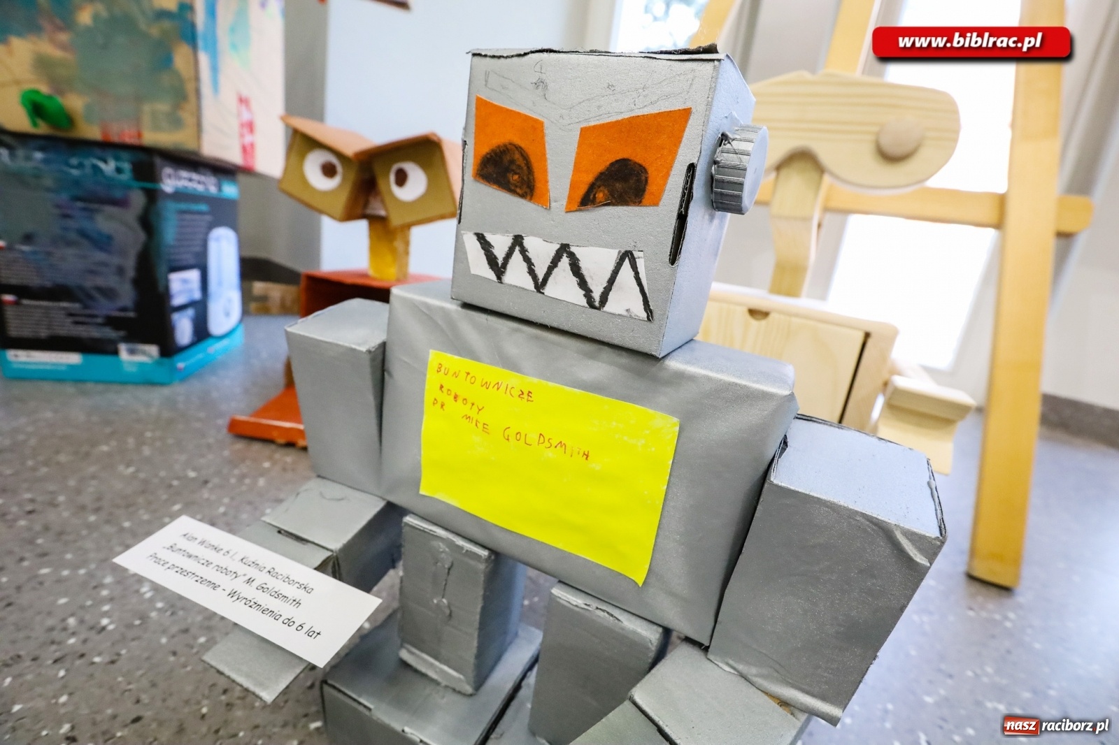 Zdjęcie w galerii na portalu naszraciborz.pl: Konkurs plastyczny Bajki Robotów rozstrzygnięty [FOTO] wiadomości z regionu
