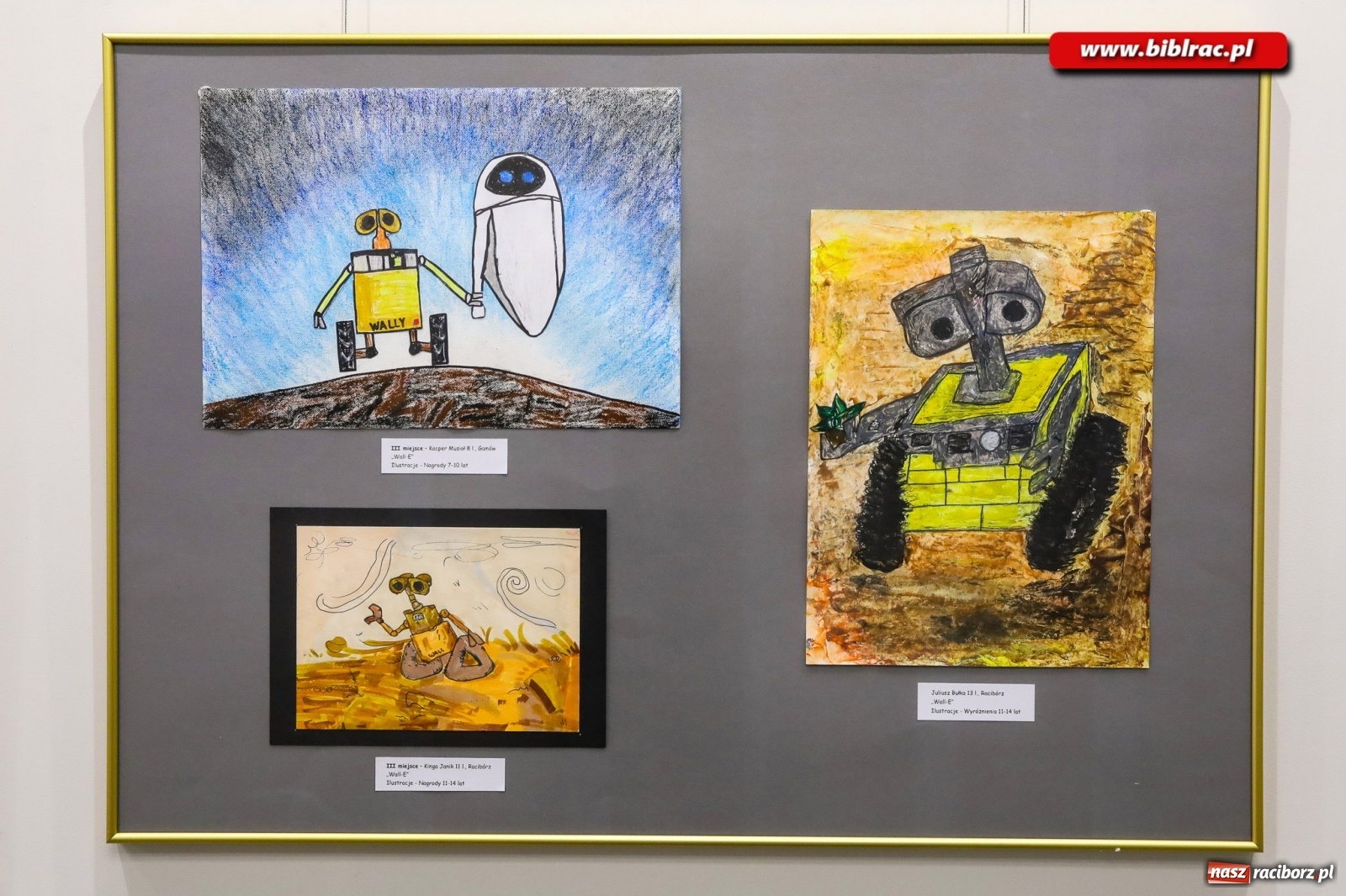 Zdjęcie w galerii na portalu naszraciborz.pl: Konkurs plastyczny Bajki Robotów rozstrzygnięty [FOTO] wiadomości z regionu