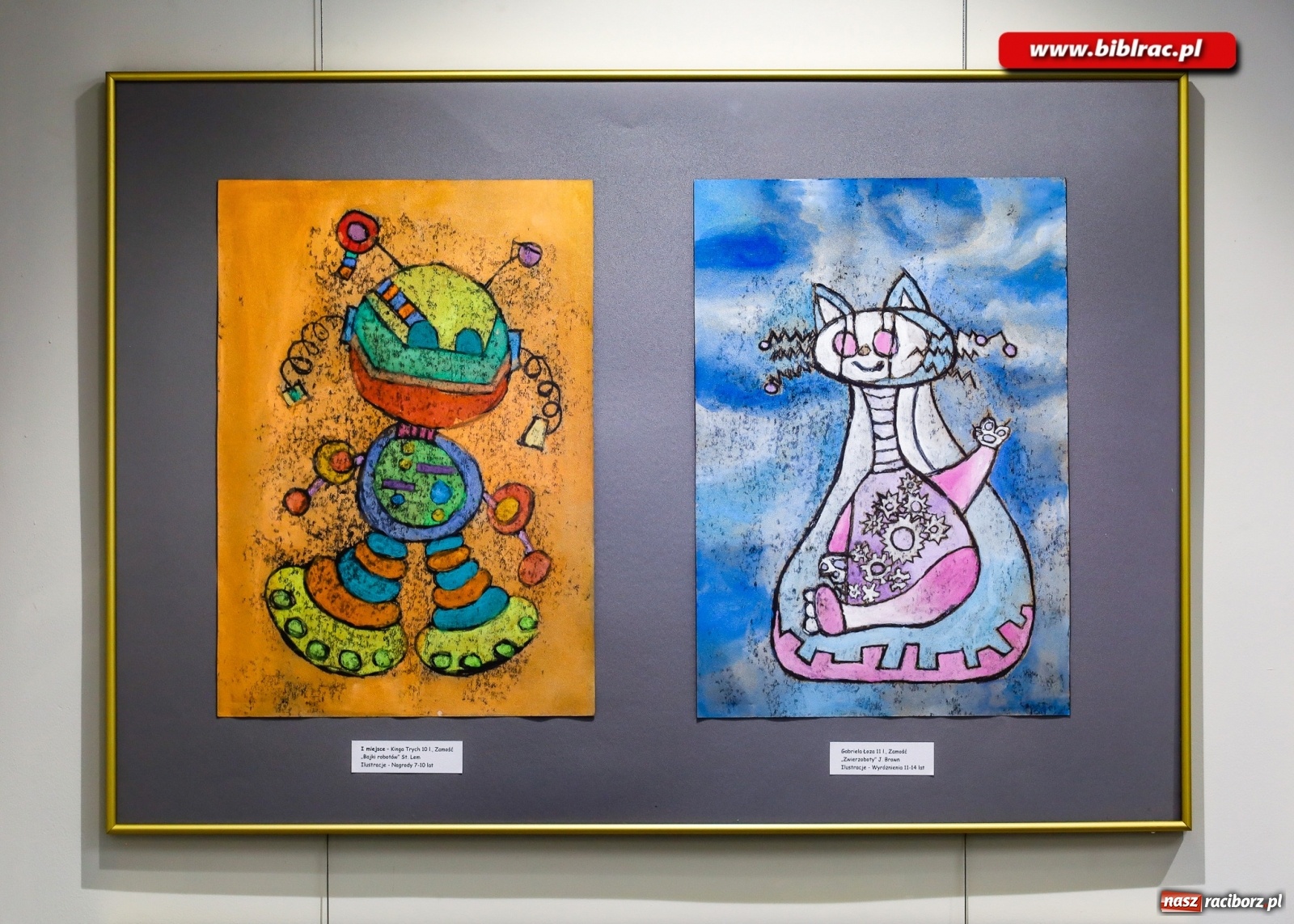Zdjęcie w galerii na portalu naszraciborz.pl: Konkurs plastyczny Bajki Robotów rozstrzygnięty [FOTO] wiadomości z regionu