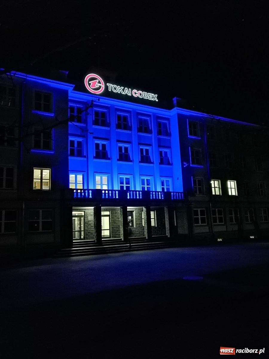 Zdjęcie w galerii na portalu naszraciborz.pl: Dni świadomości autyzmu. Racibórz na niebiesko wiadomości z regionu