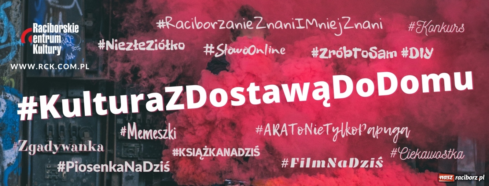 Zdjęcie w galerii na portalu naszraciborz.pl: Kultura z dostawą do domu. Kolejny tydzień akcji za nami wiadomości z regionu