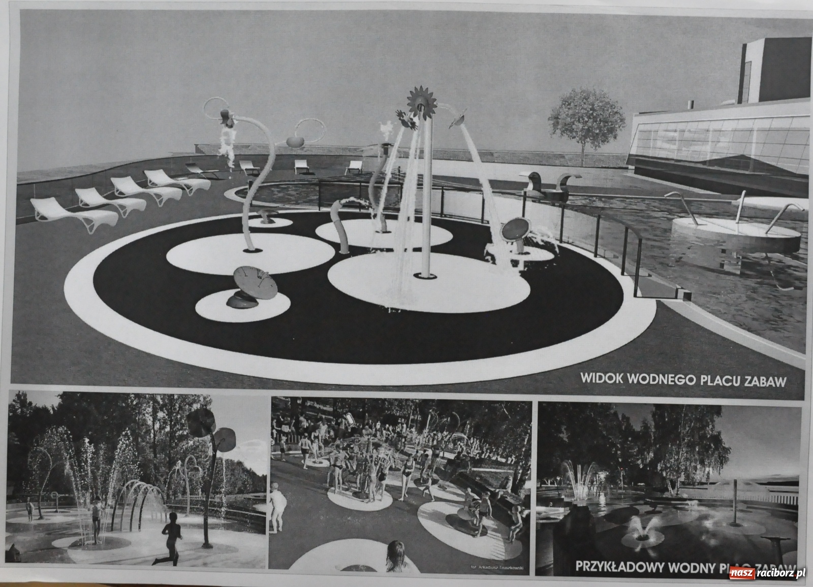 Zdjęcie w galerii na portalu naszraciborz.pl: Basen pod Oborą wymaga remontu, nowy ciągle w planach [WIZUALIZACJE] wiadomości z regionu