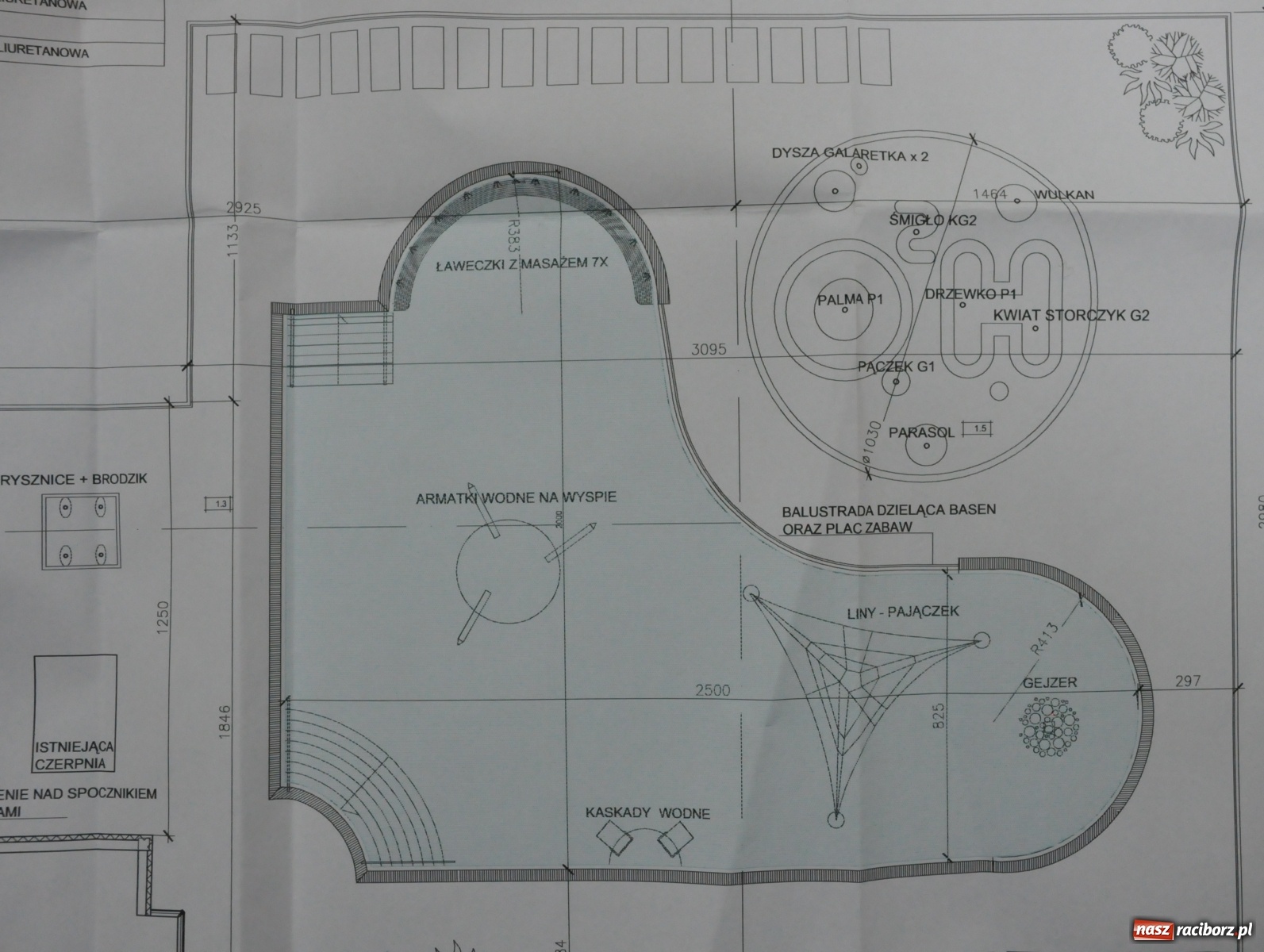 Zdjęcie w galerii na portalu naszraciborz.pl: Basen pod Oborą wymaga remontu, nowy ciągle w planach [WIZUALIZACJE] wiadomości z regionu