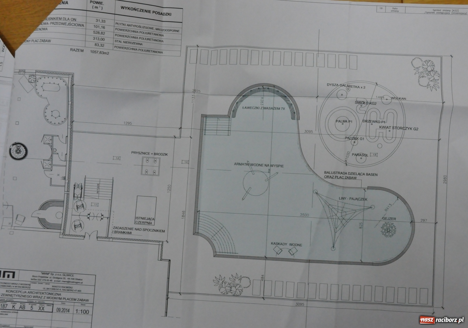 Zdjęcie w galerii na portalu naszraciborz.pl: Basen pod Oborą wymaga remontu, nowy ciągle w planach [WIZUALIZACJE] wiadomości z regionu