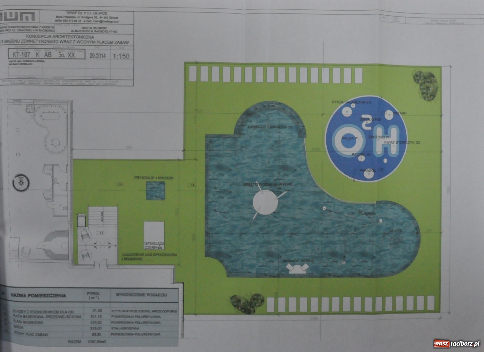 Zdjęcie w galerii na portalu naszraciborz.pl: Basen pod Oborą wymaga remontu, nowy ciągle w planach [WIZUALIZACJE] wiadomości z regionu