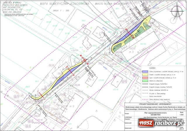 Zdjęcie w galerii na portalu naszraciborz.pl: Zatoki autobusowe w Kuźni wiadomości z regionu
