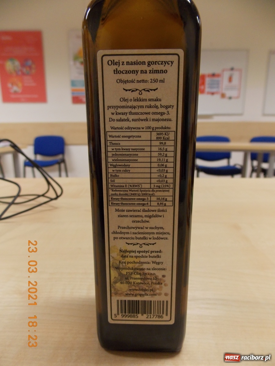 Zdjęcie w galerii na portalu naszraciborz.pl: Ten olej jest zanieczyszczony. GIS ostrzega wiadomości z regionu