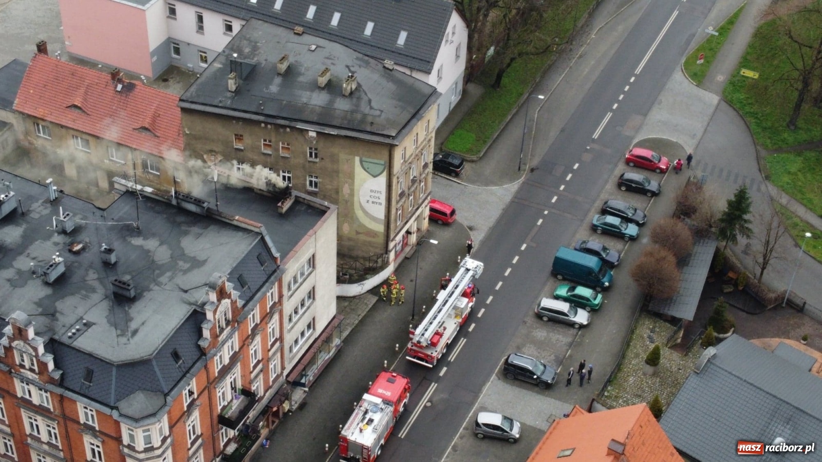 Zdjęcie w galerii na portalu naszraciborz.pl: Raport 998. Zapach dymu zaniepokoił sąsiadów wiadomości z regionu