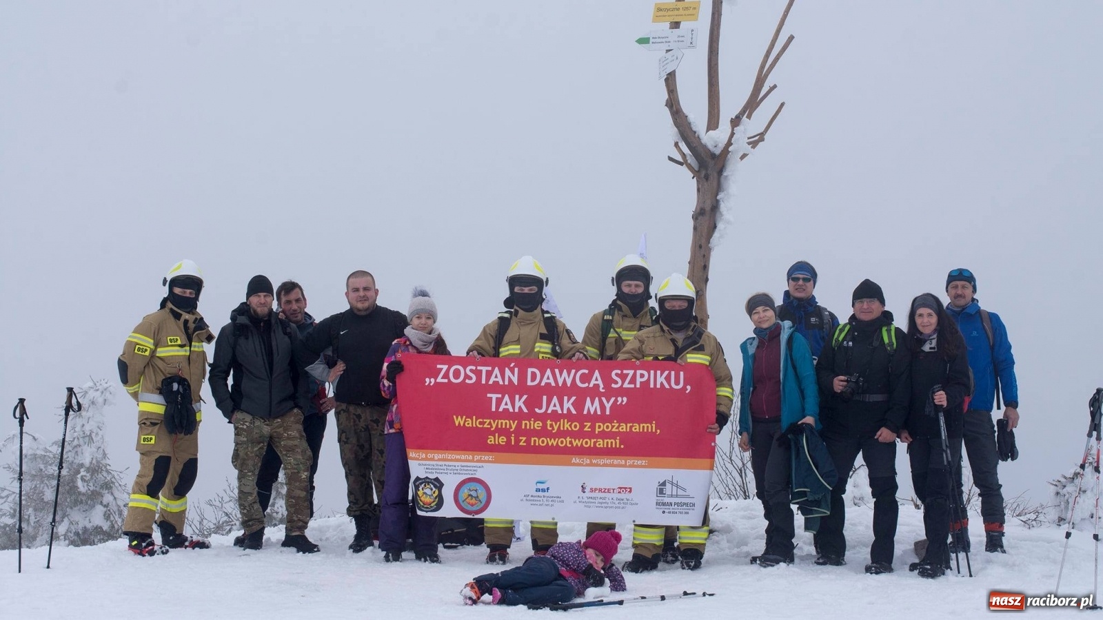Zdjęcie w galerii na portalu naszraciborz.pl: OSP Samborowice w drodze na szczyty [FOTO] wiadomości z regionu