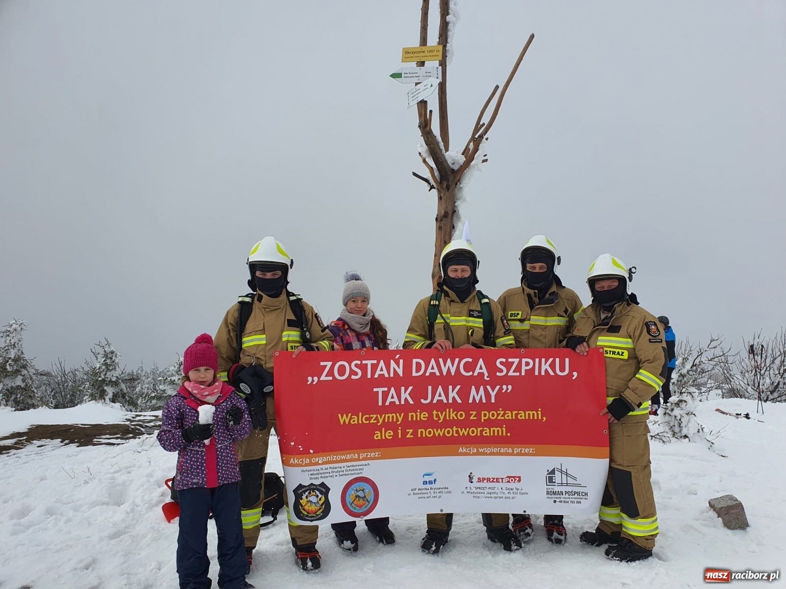 Zdjęcie w galerii na portalu naszraciborz.pl: OSP Samborowice w drodze na szczyty [FOTO] wiadomości z regionu