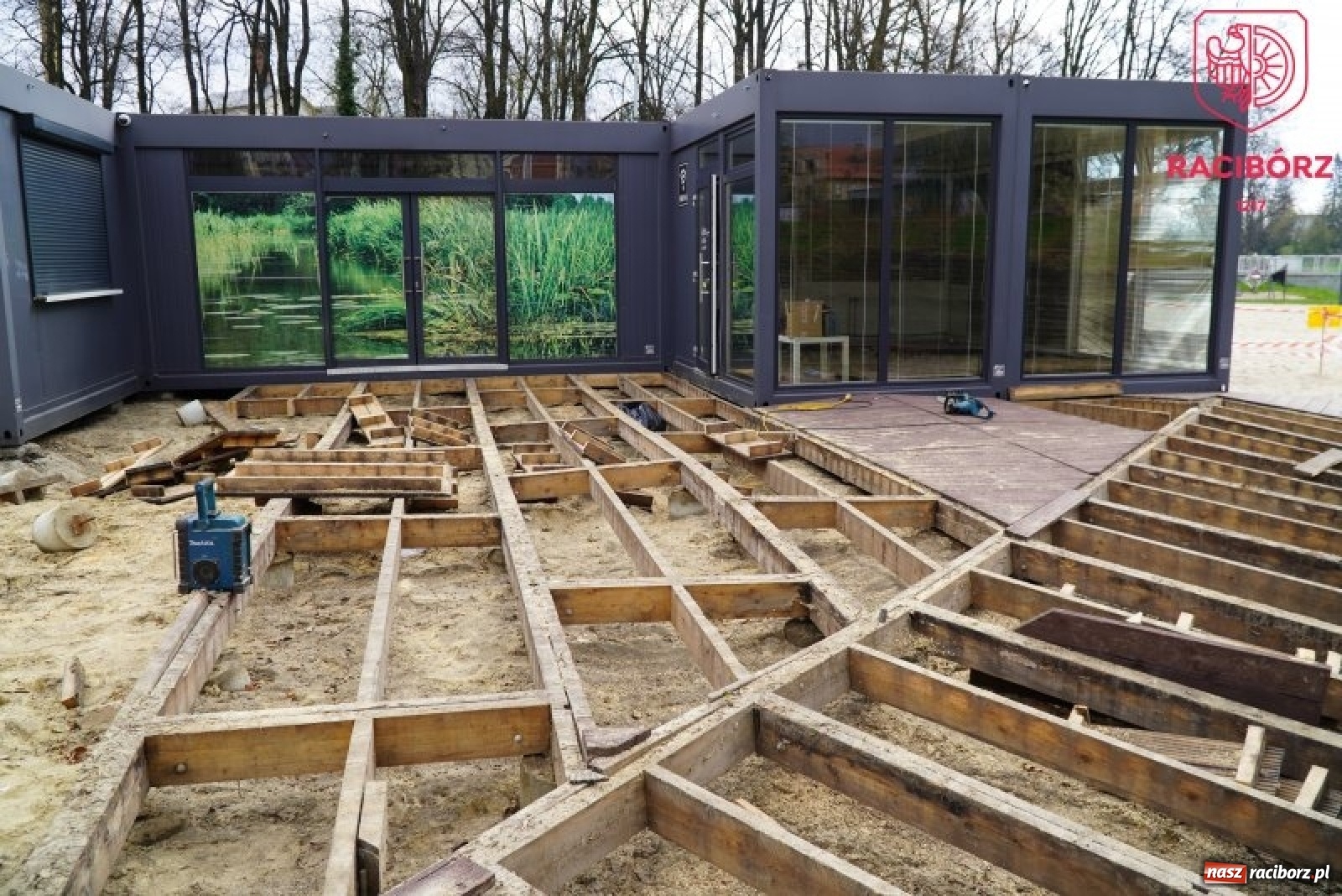 Zdjęcie w galerii na portalu naszraciborz.pl: Raciborskie bulwary szykowane na lato wiadomości z regionu