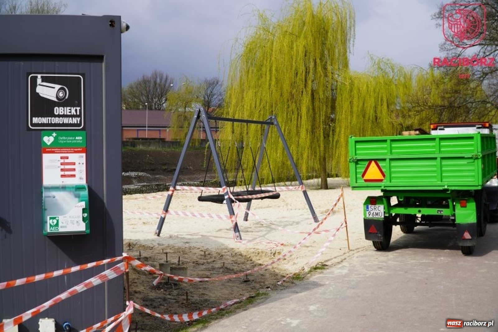 Zdjęcie w galerii na portalu naszraciborz.pl: Raciborskie bulwary szykowane na lato wiadomości z regionu