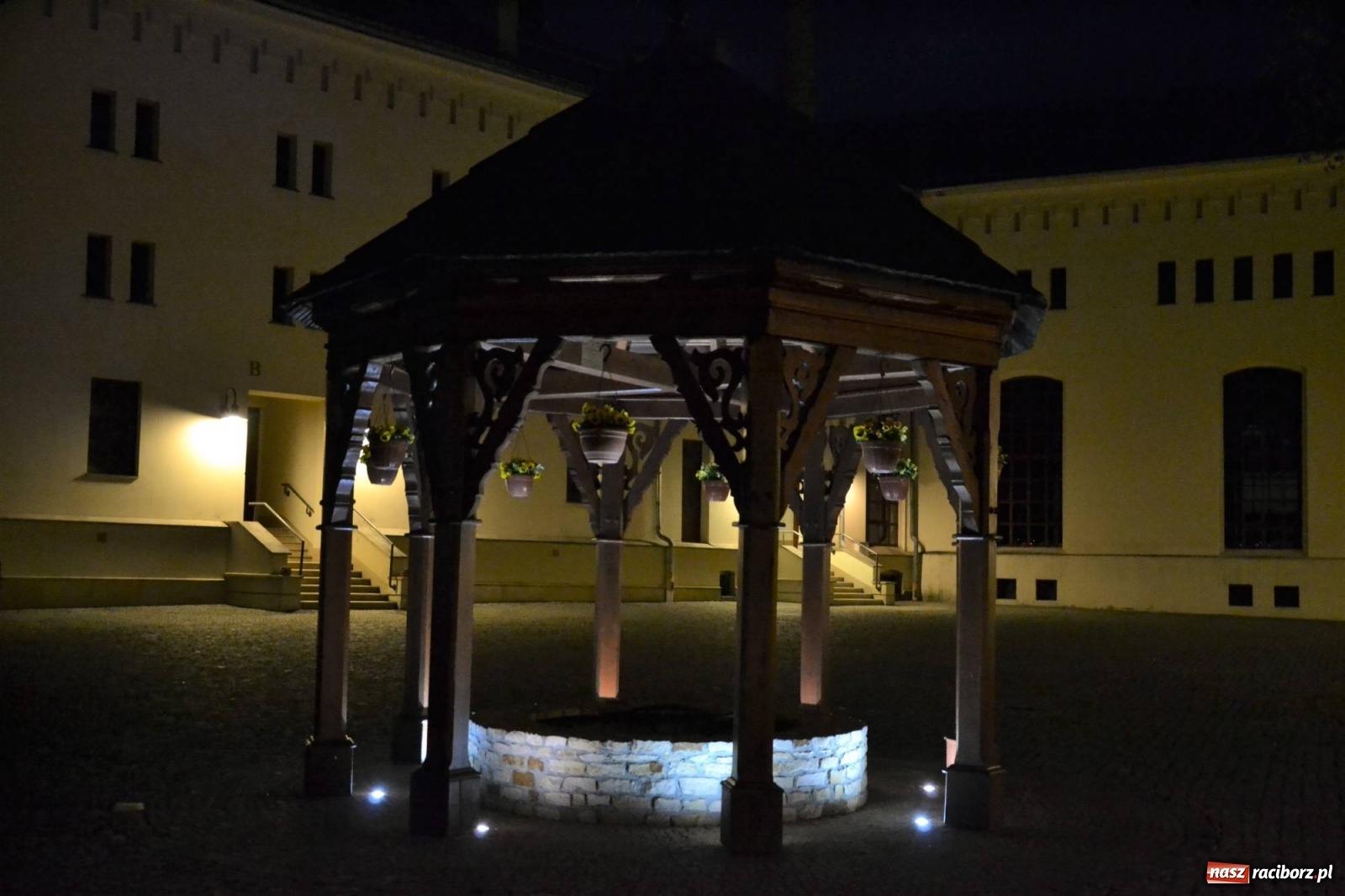 Zdjęcie w galerii na portalu naszraciborz.pl: Raciborski zamek ma nowe aranżacje świetlne [FOTO] wiadomości z regionu