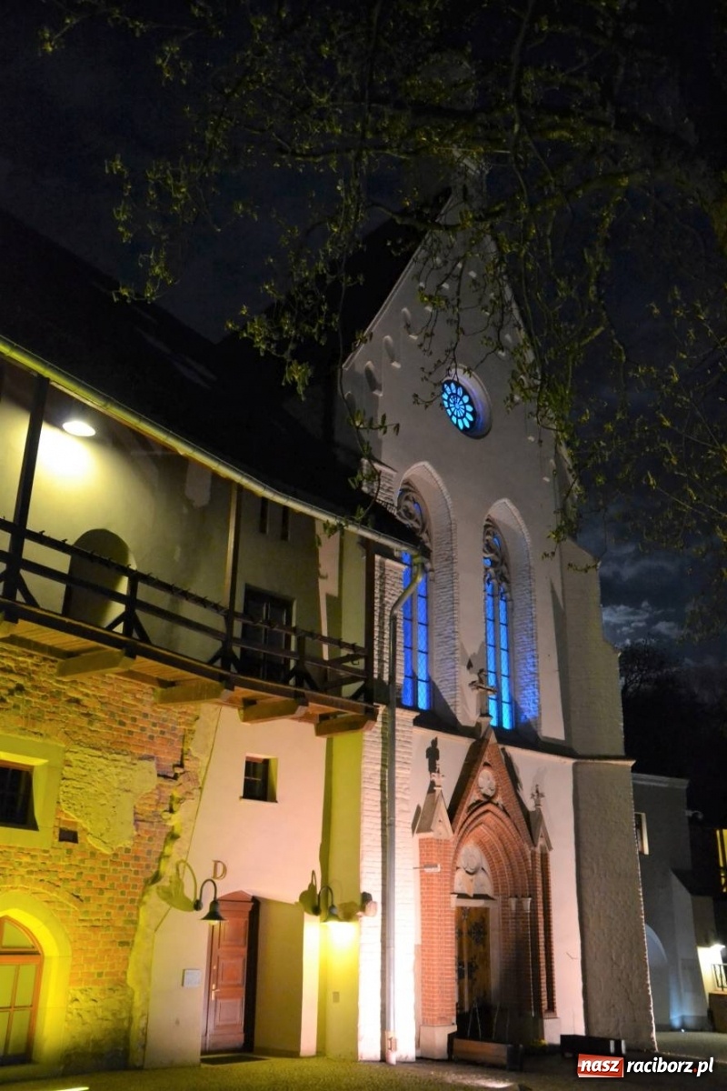Zdjęcie w galerii na portalu naszraciborz.pl: Raciborski zamek ma nowe aranżacje świetlne [FOTO] wiadomości z regionu