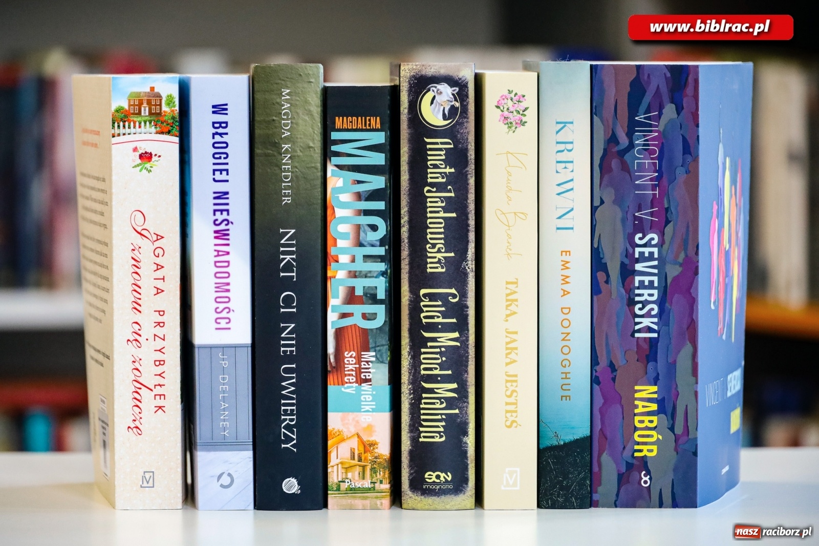 Zdjęcie w galerii na portalu naszraciborz.pl: Książkowe nowości w bibliotecznych filiach wiadomości z regionu