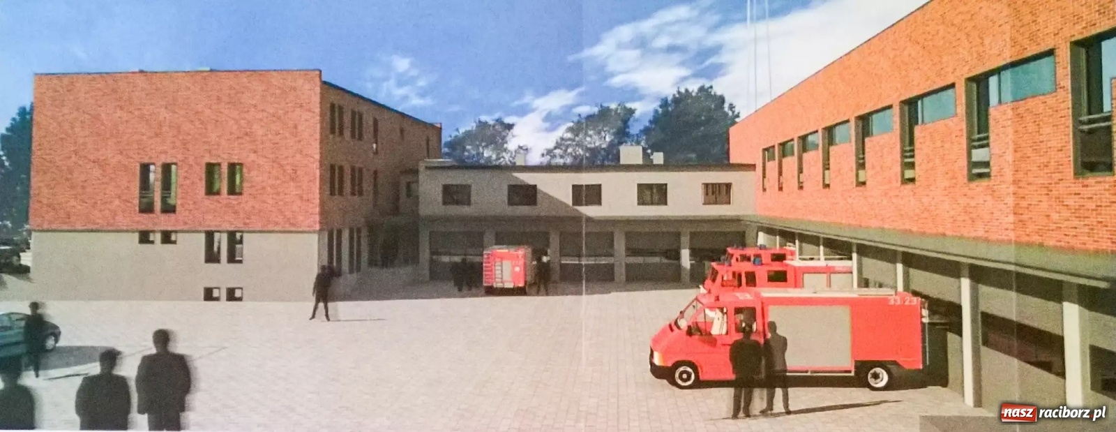 Zdjęcie w galerii na portalu naszraciborz.pl: Modernizacja komendy straży pożarnej może ruszyć już w przyszłym roku wiadomości z regionu