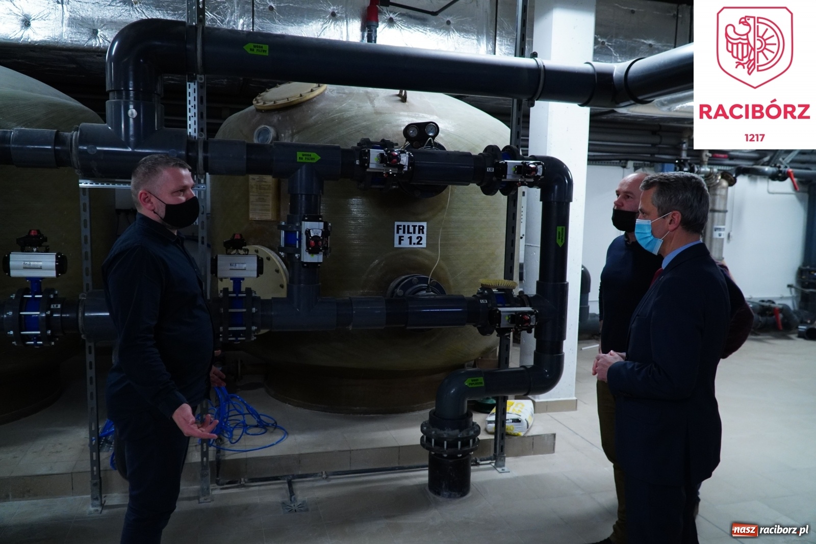 Zdjęcie w galerii na portalu naszraciborz.pl: W H2Ostróg ruszyło napuszczanie wody. Wskazano datę otwarcia aquaparku wiadomości z regionu